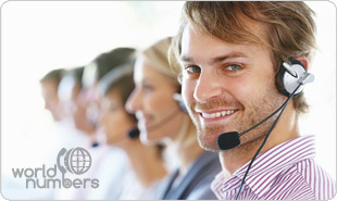 World Numbers telecommunications expert happy to offer assistance 24/7